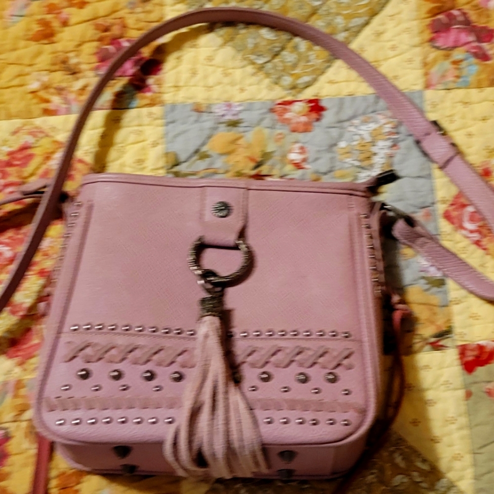 Montana West pink Leather purse